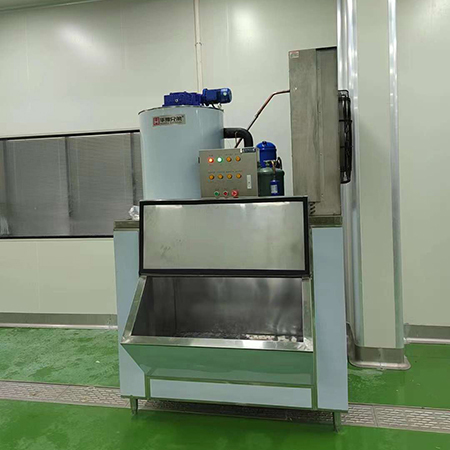 2吨食品级片冰机交付安徽某食品厂使用